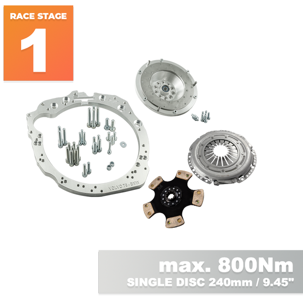 Adaptador Kit Volvo" Blanco" motor - BMW ZF GS5-39DZ Caja de engranajes