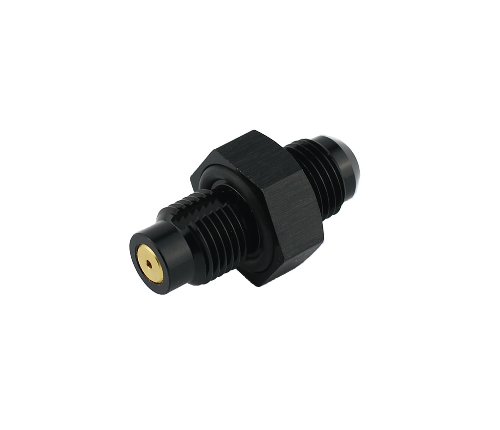 Válvula antivuelco V2 compacta AN6 negra
