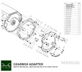 PMC Kit adaptador BMW M60 - BMW M50 S50 M52 S52 M54 - 240mm / 9.45"