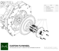 PMC Kit adaptador GM Chevrolet LSX - BMW DCT DKG Getrag GS7D36SG Inline-six (H)