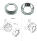 PMC Kit adaptador Nissan RB - Nissan 350Z Z33 370Z Z34 - 184mm / 7.25" (P)