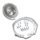 PMC Kit adaptador GM Chevrolet LS - Nissan 350Z Z33 370Z Z34 - 250mm / 9.84"