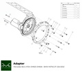 PMC STAGE 1 Mercedes-Benz M104 OM605 OM606 - BMW M57N HGU HGK / N54 - 240mm / 9.45"