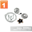 PMC RACE STAGE 1 Mercedes-Benz M112 M113 - BMW M57N HGD JGA - 240mm / 9.45"