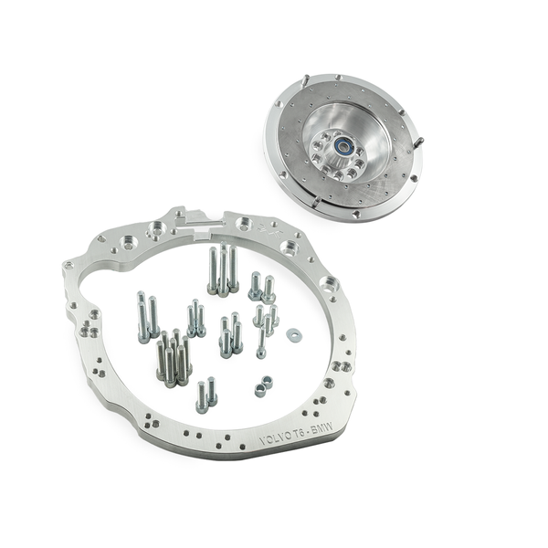 PMC Kit adaptador Volvo T - BMW M57N HGD JGA HGA - 240mm / 9.45"
