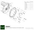 PMC Kit adaptador Nissan SR SR20 - BMW ZF 8HP70 N57 N57N  / ZF 8HP50 B58