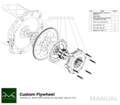 PMC Kit adaptador Toyota JZ - BMW M57N HGD JGA HGA - 184mm / 7.25" (P)