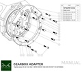 PMC Kit adaptador Toyota UZ - BMW DCT DKG Getrag GS7D36SG V8
