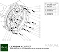 PMC Kit adaptador Toyota UZ - BMW DCT DKG Getrag GS7D36SG Inline-six (H)
