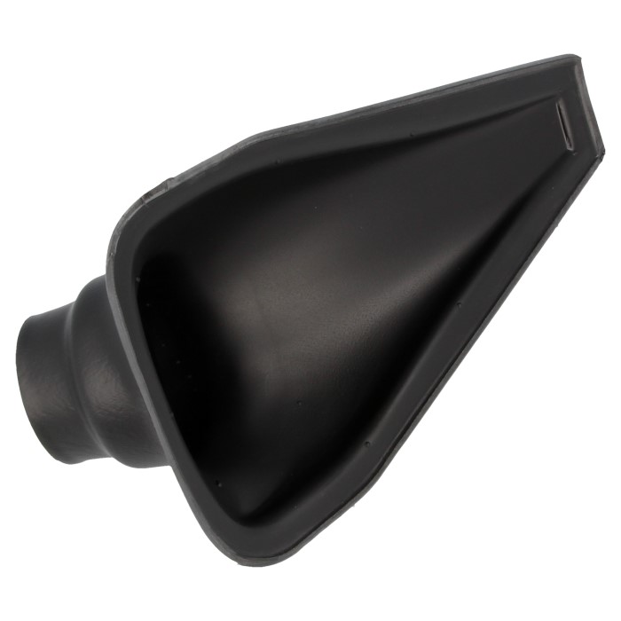 Inlet 51 + 63mm negro