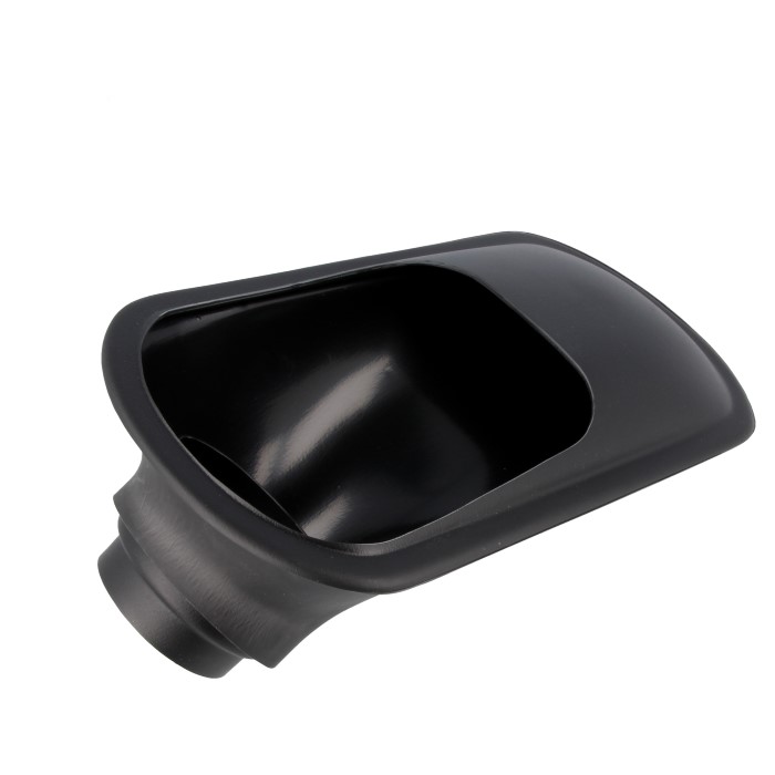 Inlet 63 + 76mm negro