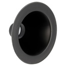 Entrada de 63 mm negro