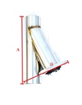 Válvula dividida de escape 2,75" (70mm)