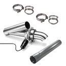 Válvula dividida de escape 2,5" (63,5mm) - KIT