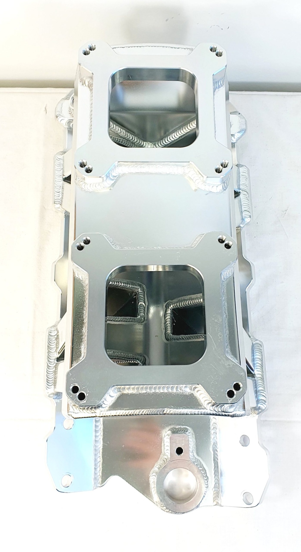 Colector de admisión Chevrolet Small Block (Carburadores duales)