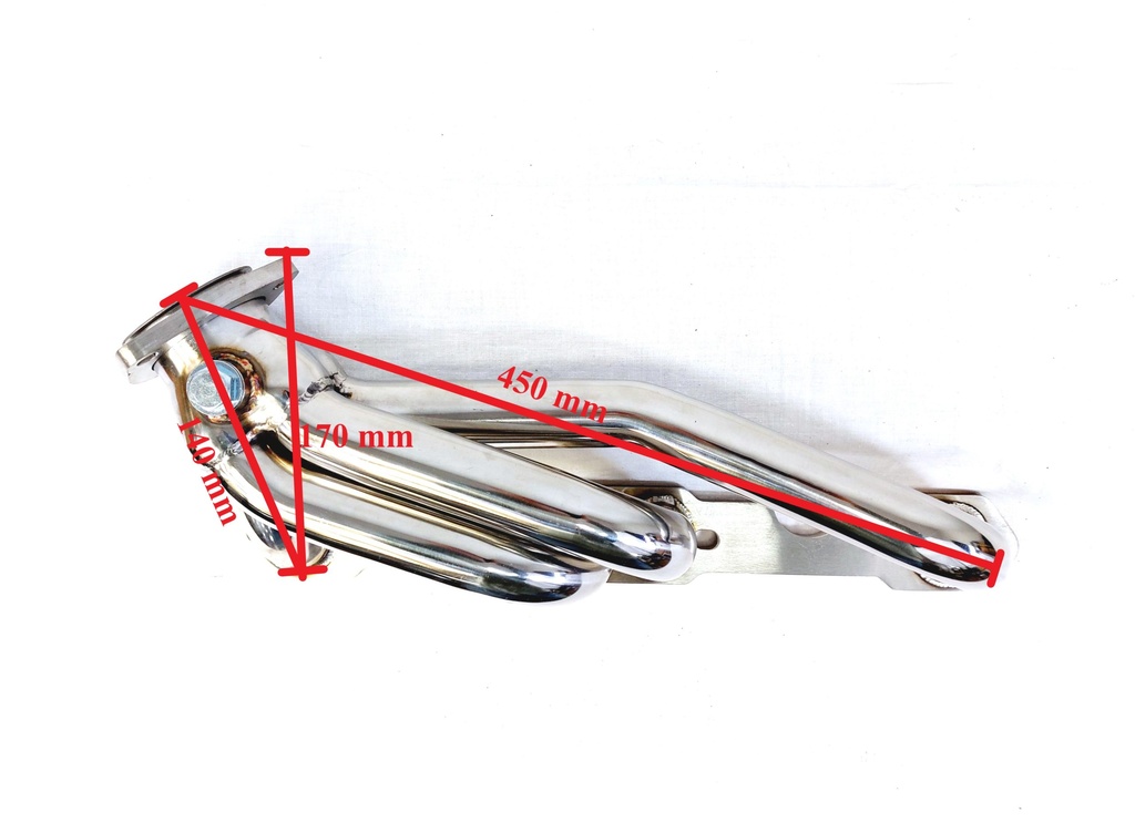 Headers Small Block Chevy (SBC) Corto Trasero
