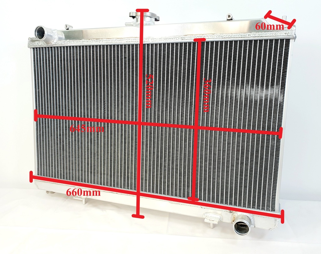 Radiador Nissan S14/S15 95-99 SR20DET