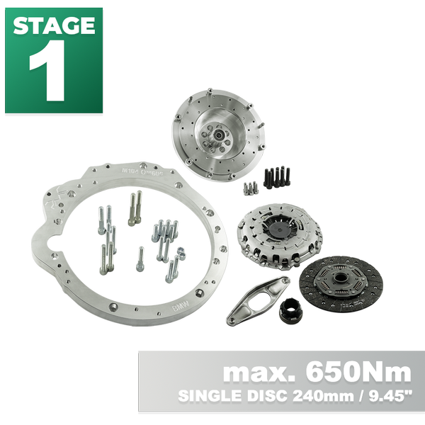Placa adaptadora OM605 OM606 - BMW M57N2 6-speed