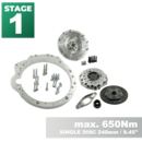 Placa adaptadora OM605 OM606 - BMW M57N2 6-speed
