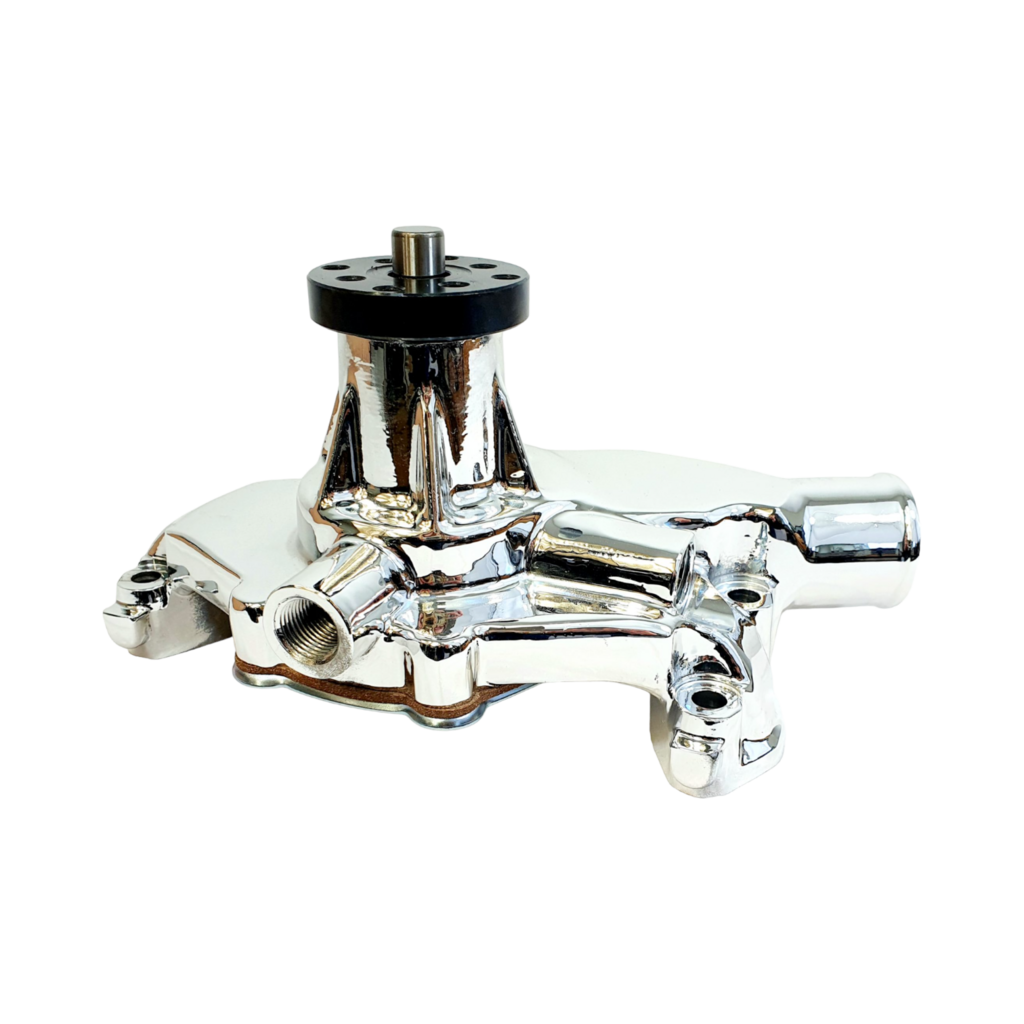 Bomba de agua Chevrolet Small Block Cromada