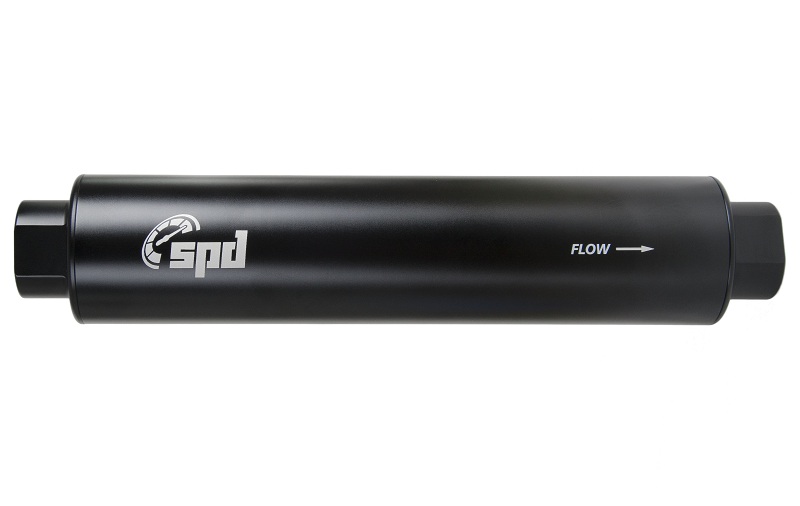 Filtro de combustible SPD V2 10 Micron E85 negro