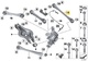 Puntera ajustable IRP trasera BMW F2x, F3x
