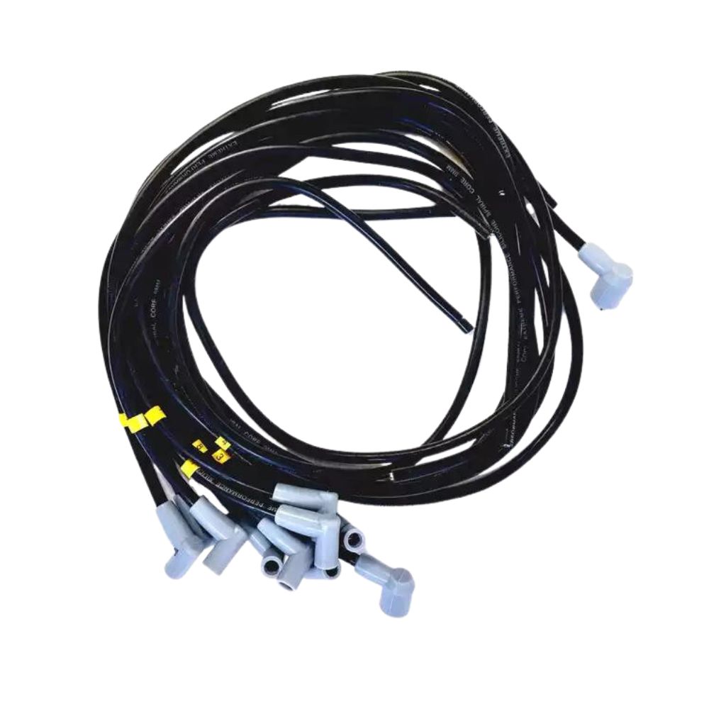 Juego de cables de encendido 90 grados Negro