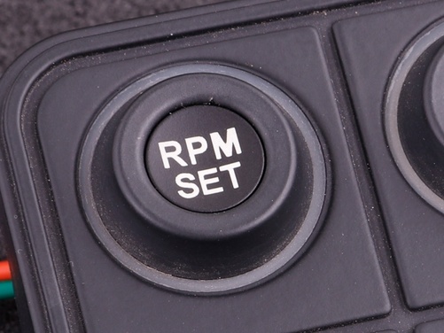 Ícono RPM SET, teclado CAN