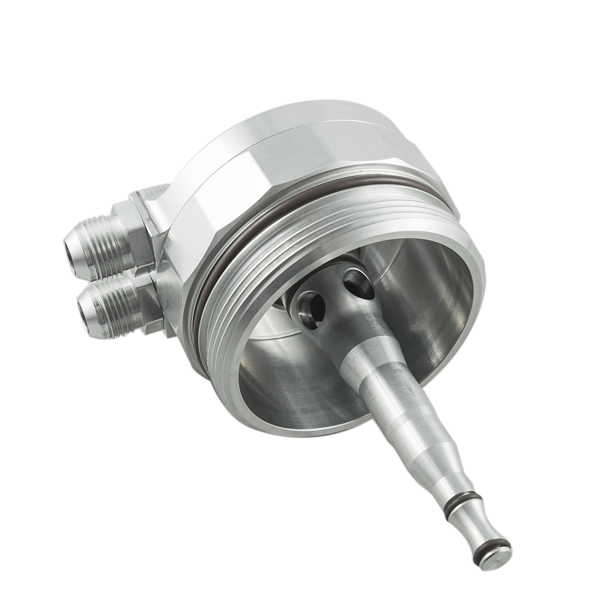 Tapa de filtro de aceite para enfriador de aceite BMW M52 M54 M56