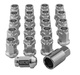 Tuercas Aluminio Plata M12x1,25 (39mm)