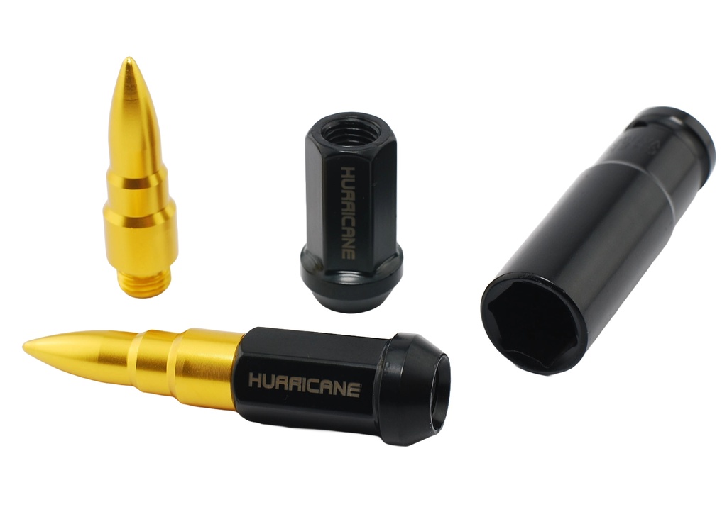 Kit Tuercas Rueda Aluminio Oro M12x1,25