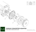 Adaptador convertidor de par PMC BMW ZF 8HP 8HP70 8HP50 - Toyota Lexus V8 UZ 1UZ 3UZ