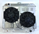 Enfriador De Agua Dodge 4 Filas Con Ventilador Dodge, Plymouth 68-74