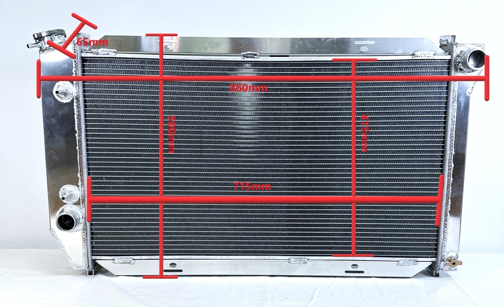 Enfriador de agua CC390 Ford 72-79