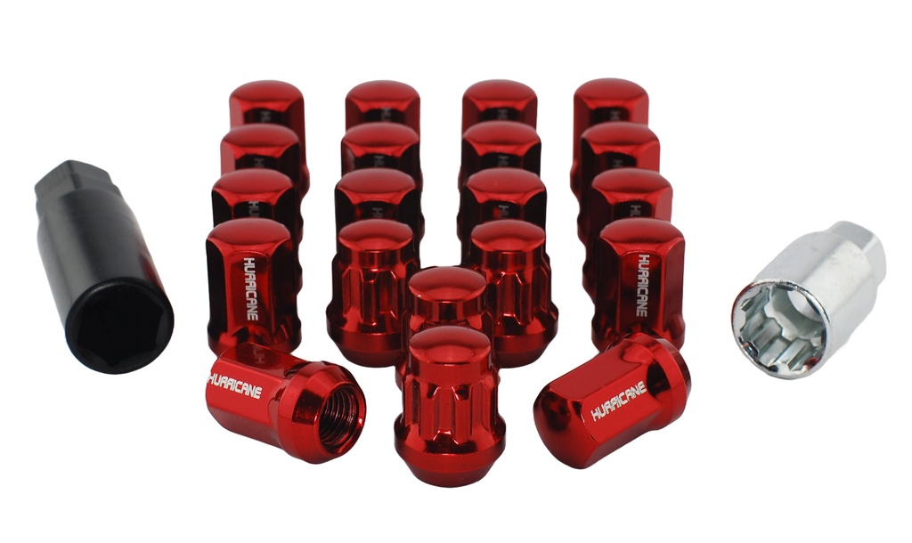 Tuercas Rojo M12x1,25 (32mm)