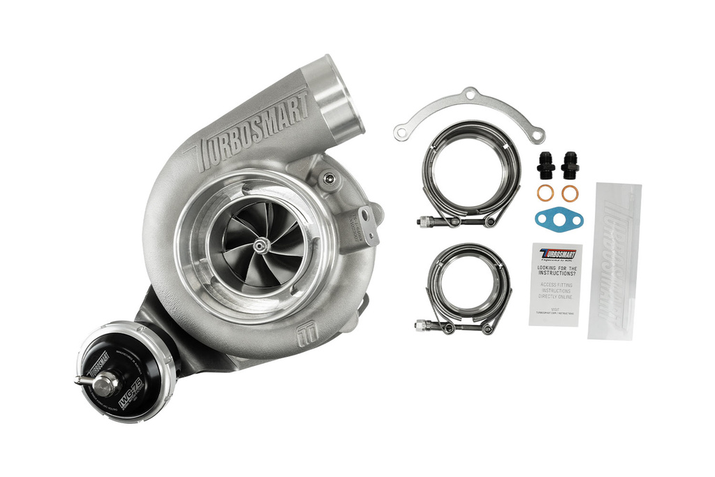 Turbosmart TS-2 Performance Turbo (refrigerado por agua) 6466 V-Band 0.82AR Wastegate interno