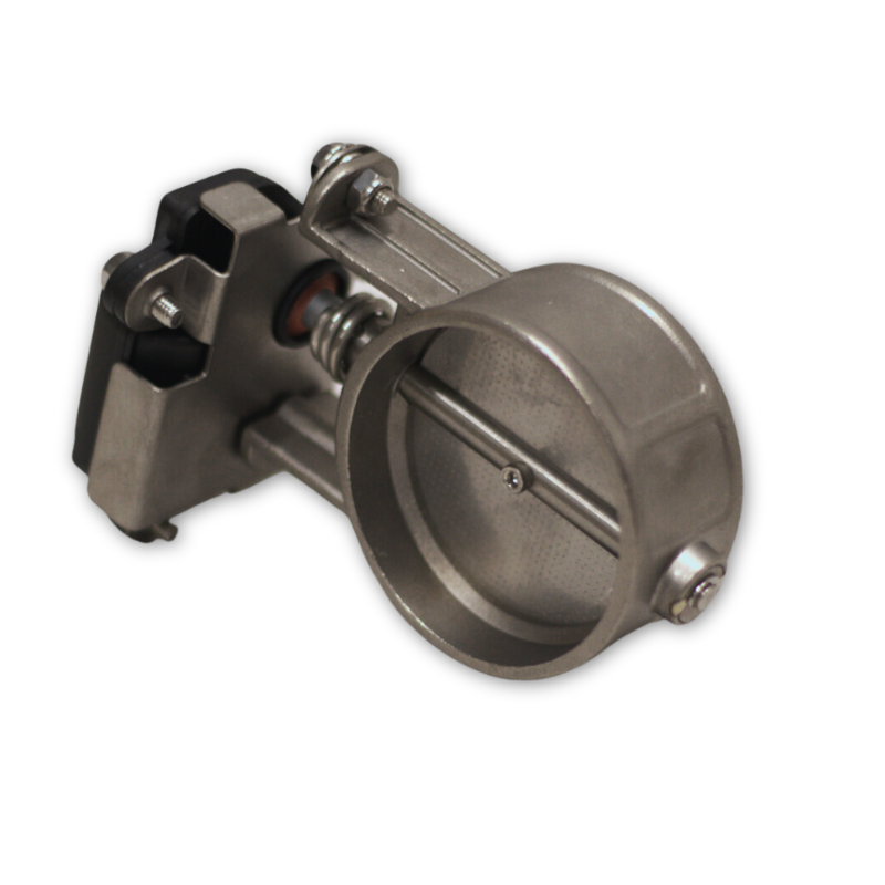 Válvula de corte de escape Hurricane de 3" (76 mm)