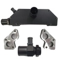Davies Craig Adaptador de eliminación de bomba de agua GM LS3, LS6, SBC, LSX