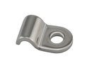 SPD Abrazadera en P "cromada" de acero inoxidable 4.76mm