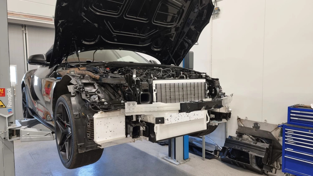 Radiador adicional para BMW Serie G y Toyota GR Supra A90