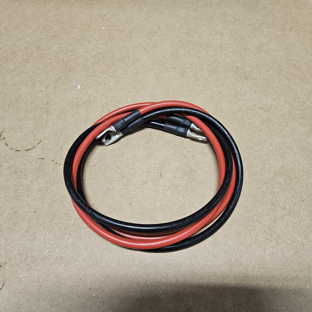 Construye tu propio cable de batería 16mm2 negro