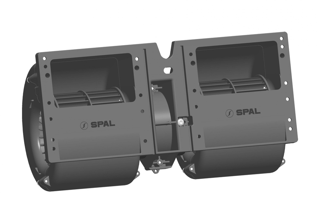 Doble Ventilador radial SPAL 800 m³/h