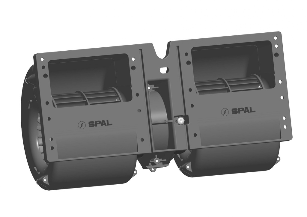 Doble Ventilador radial SPAL 900 m³/h
