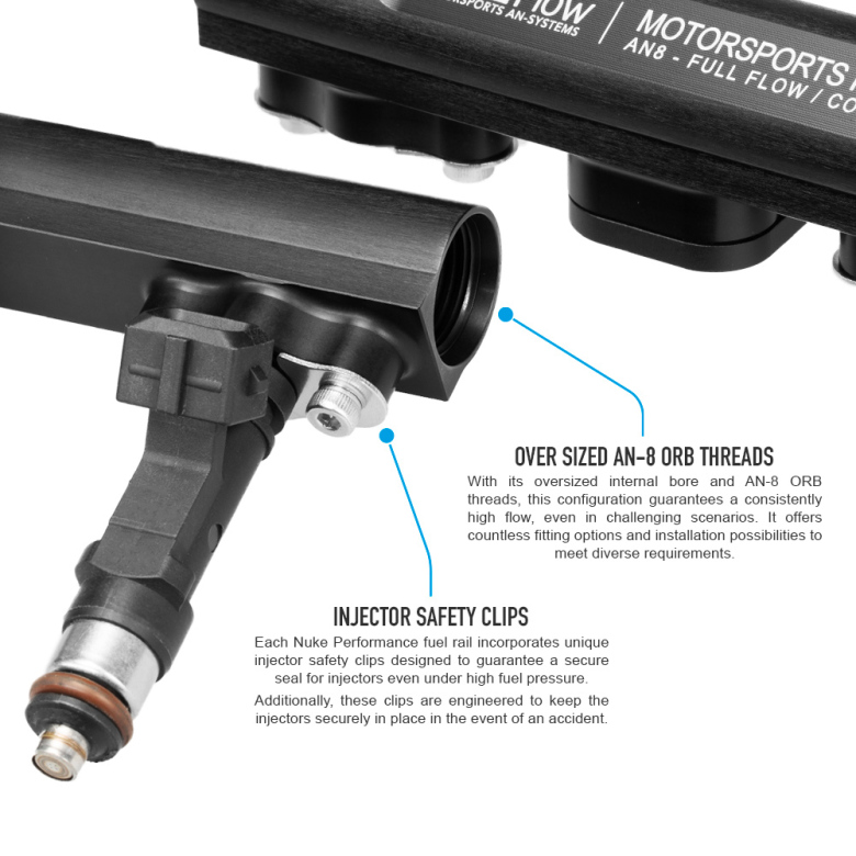 Nuke Carril de combustible Audi 5cyl 20V ABY / 3B
