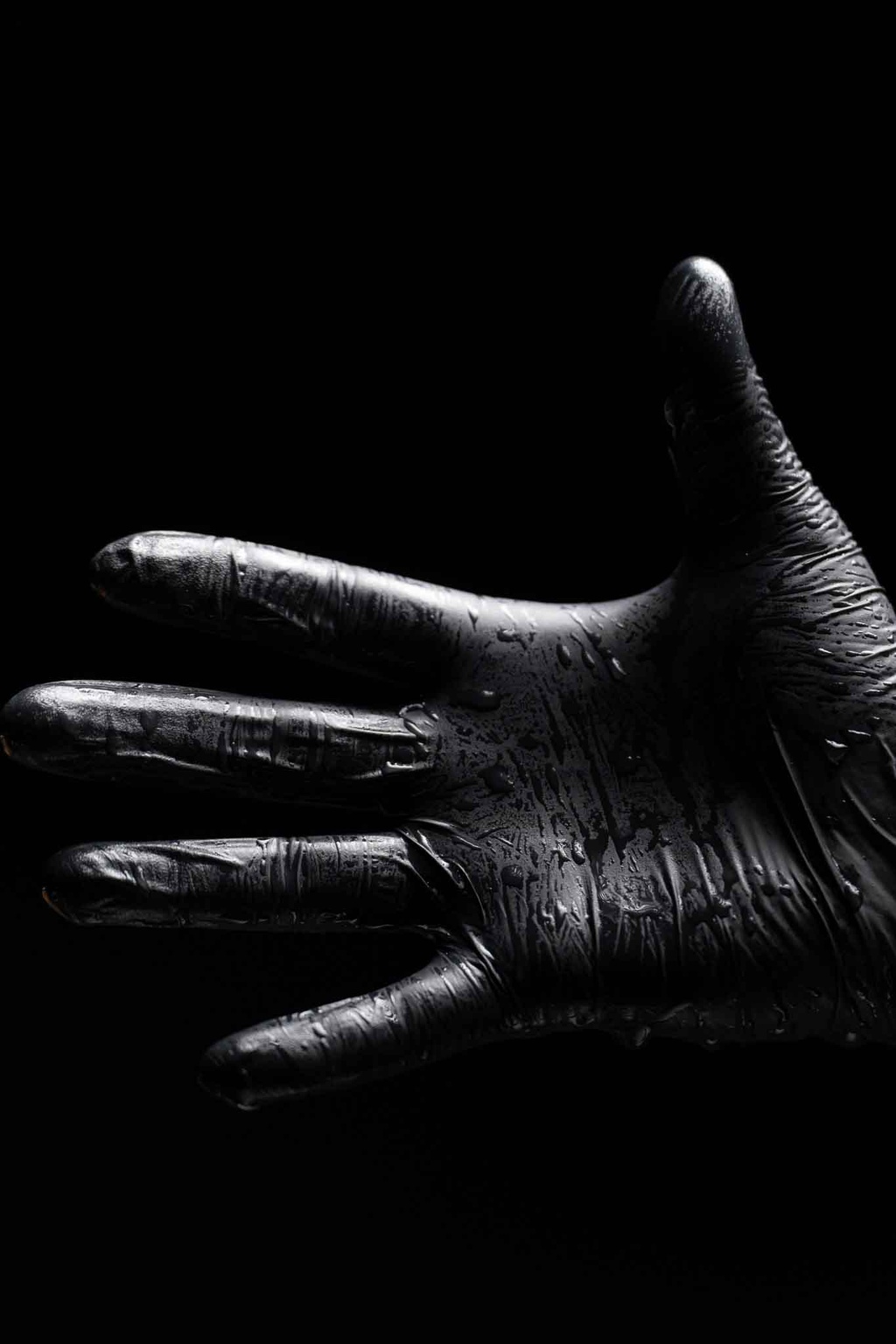 Guantes de montaje / Guantes de trabajo negros (small)