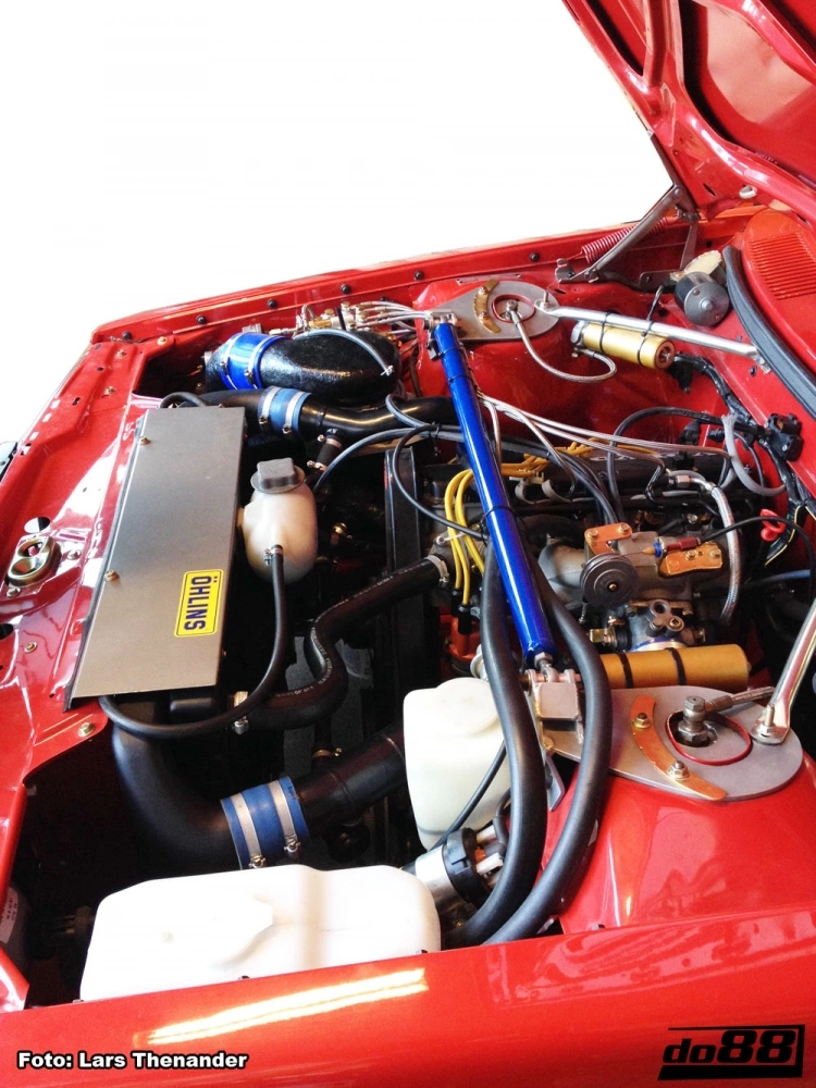 Réplica del intercooler Volvo 240 Grupo-A