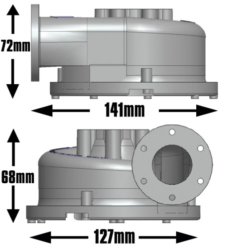 Kit de bomba de agua con dirección Davies Craig EWP140L