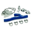 Davies Craig Adaptador de eliminación de bomba de agua Ford Big Block 429-460 (manguera azul)