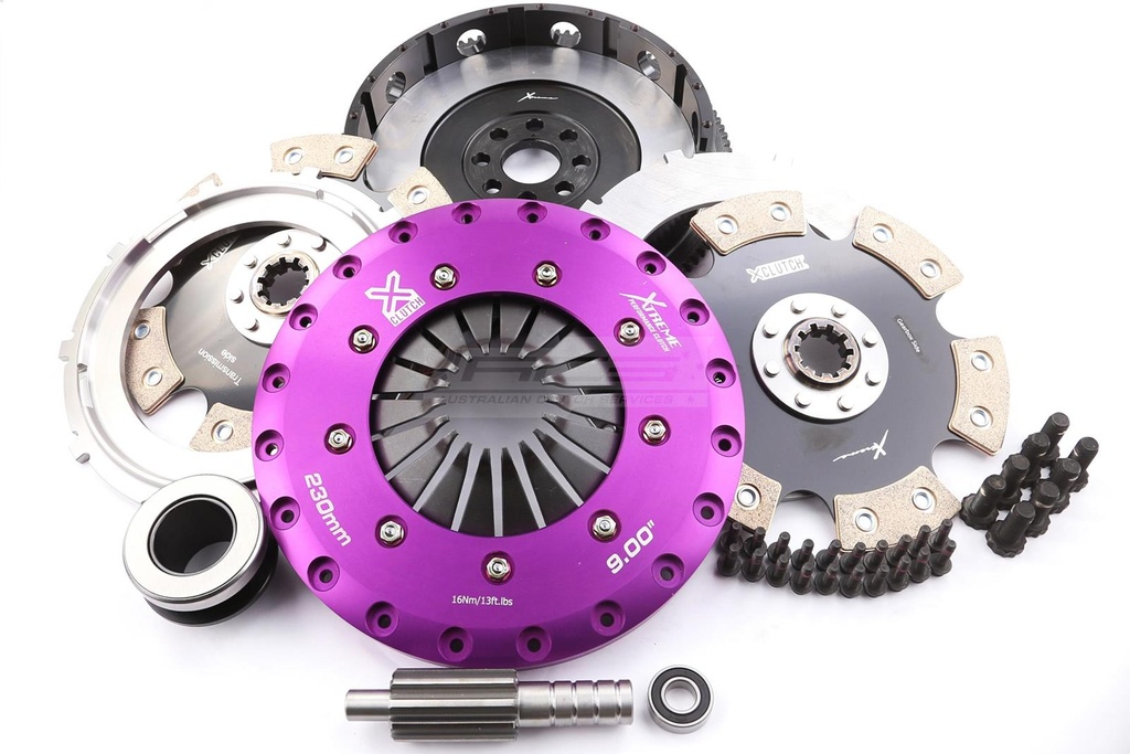 BMW 3-Series M3 E46 - 230mm Stel Cerámico Doble disco Kit de embrague Inkl. Svänghjul 1800Nm
