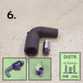Construye tu Cable de Encendido Personalizado Negro